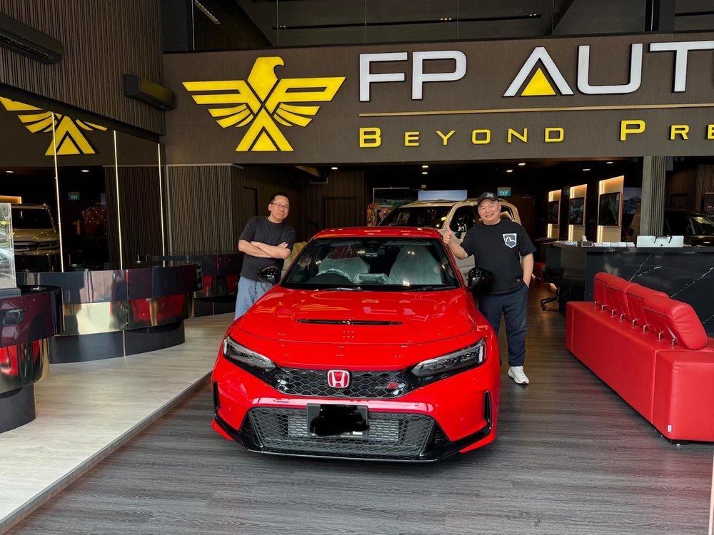 Trinity Cars customer collecting their car